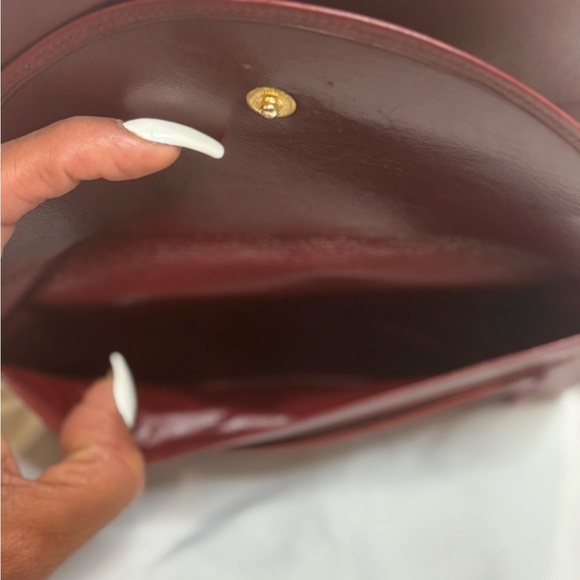 Vintage Must de Cartier Bordeaux Leather Long Wallet - Picture 13 of 13